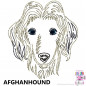 Preview: Impfausweishülle mit Afghanhound