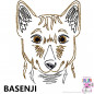 Preview: Impfausweishülle mit Basenji