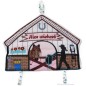 Preview: Haustürschild Hier wiehert