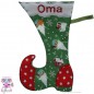 Preview: Elfenstiefel Nikolausstiefel Oma