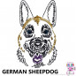 Preview: Impfausweishülle mit German Sheepdog