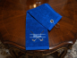 Preview: Personalisiertes Golfhandtuch mit Name bestickt