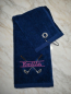 Preview: Personalisiertes Golfhandtuch mit Name bestickt