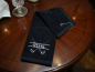 Preview: Personalisiertes Golfhandtuch mit Name bestickt