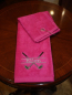 Preview: Personalisiertes Golfhandtuch mit Name bestickt