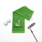 Preview: Golfhandtuch mit eigenem Namen besticken lassen