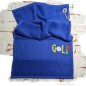 Preview: Golfhandtuch mit Golfmotiv