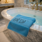 Preview: Badehandtuch mit Monogramm