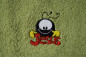 Preview: Kapuzenhandtuch Smilinguido mit Name