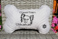 Preview: Chihuahua Kissen bestickt mit Name