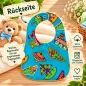 Preview: Kinder Lätzchen mit Bär Motiv aus Baumwolle