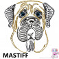 Preview: Impfausweishülle mit Mastiff