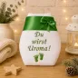 Preview: Bestickte Windel als Überraschung Du wirst Uroma