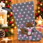 Preview: Nikolausstiefel Fuchs Größe S bestickt Weihnachtsdeko