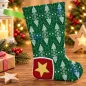 Preview: Nikolausstiefel Ferse Größe S bestickt Weihnachtsdeko