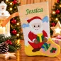 Preview: Nikolausstiefel Nikolaus Größe S mit Name Jessica