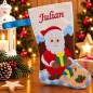 Preview: Nikolausstiefel Nikolaus Größe S mit Name Julian