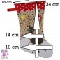 Preview: Nikolausstiefel 34,5 cm Hoch