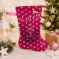 Preview: Nikolausstiefel YORKIE bestickt mit Name Lotte