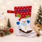 Preview: Schneemann Nikolausstiefel für Kinder