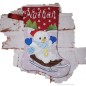 Preview: Schneemann Nikolausstiefel für Kinder