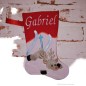 Preview: Rentier Nikolausstiefel mit Namen