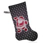 Preview: Nikolausstiefel Weihnachtsmann  grau