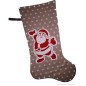 Preview: Nikolausstiefel Weihnachtsmann  hellbraun