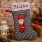 Preview: Nikolausstiefel mit Name Matteo