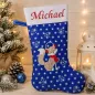 Preview: Nikolausstiefel mit Name Michael