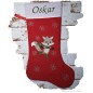 Preview: Personalisierter Fuchs Nikolausstiefel XXL