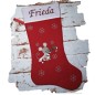 Preview: Weihnachstiefel Maus mit Namen