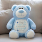 Preview: Bär Stofftier mit Wunschdaten
