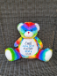 Preview: Regenbogen Bär mit Namen