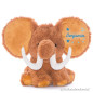 Preview: Mammut Kuscheltier bestickt mit Namen
