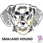 Preview: Impfausweishülle mit Smaland Hound