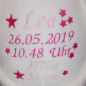 Preview: Giraffe Stofftier mit Wunschdaten