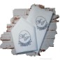 Preview: Stoffservietten mit 2 Monogramm bestickt