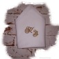 Preview: Stoffservietten personalisiert goldene Farbe