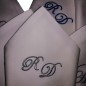Preview: Stoffservietten Monogramm