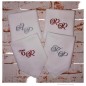 Preview: Stoffservietten Monogramm