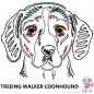 Preview: Impfausweishülle mit Treeing Walker Coonhound