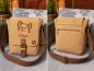Preview: Tasche mit Chihuahua, Pfoten und Namen bestickt