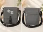 Preview: Tasche mit Pfötchen bestickt