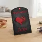 Preview: Impfausweishülle Herz und Pfötchen für Hund und Katze mit Wunschname