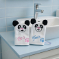 Preview: Waschhandschuh Panda