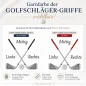 Preview: 32 Garnfarbe wählbar für Golfschläger-Griffe