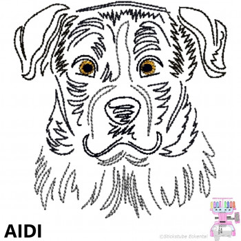 Impfausweishülle mit Aidi