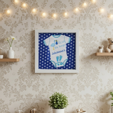 Body mit Spruch es ist ein Junge