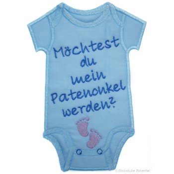 Preview: Baby Body im Rahmen Patenonkel